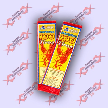 Bateria De 100 Tiros x 20 "Punto Austral"