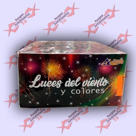 Torta Luces Del Viento y Colores 100 Tiros