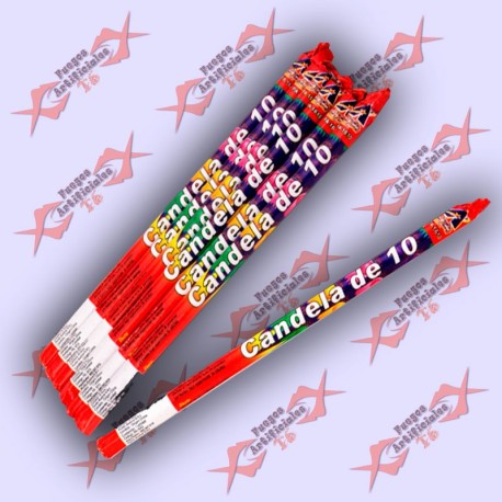 Candela De 10 Tiros x6 Unid. "Punto Austral"