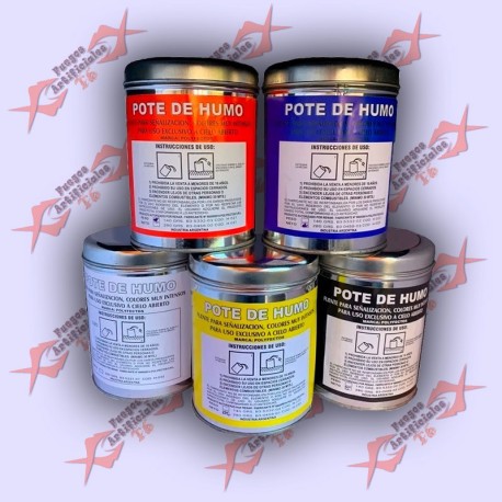 Pote, Lata de Humo "Grande" 280 Grs Polyfectos