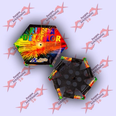 Rueda De 6 Chisperos Color x1 "Punto Austral"