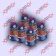 Volcan Coloured Flowers Doble X 6 "Jupiter"