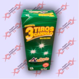 Tres Tiros 4 x 3 Fogueta Brasilera "Punto Austral"