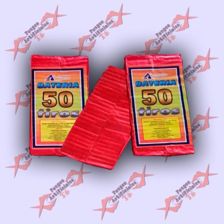 Bateria De 50 Tiros x 40 Unid. "Punto Austral"